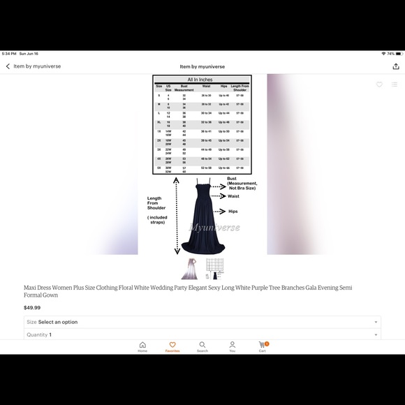 Maxi dress - Picture 4 of 4